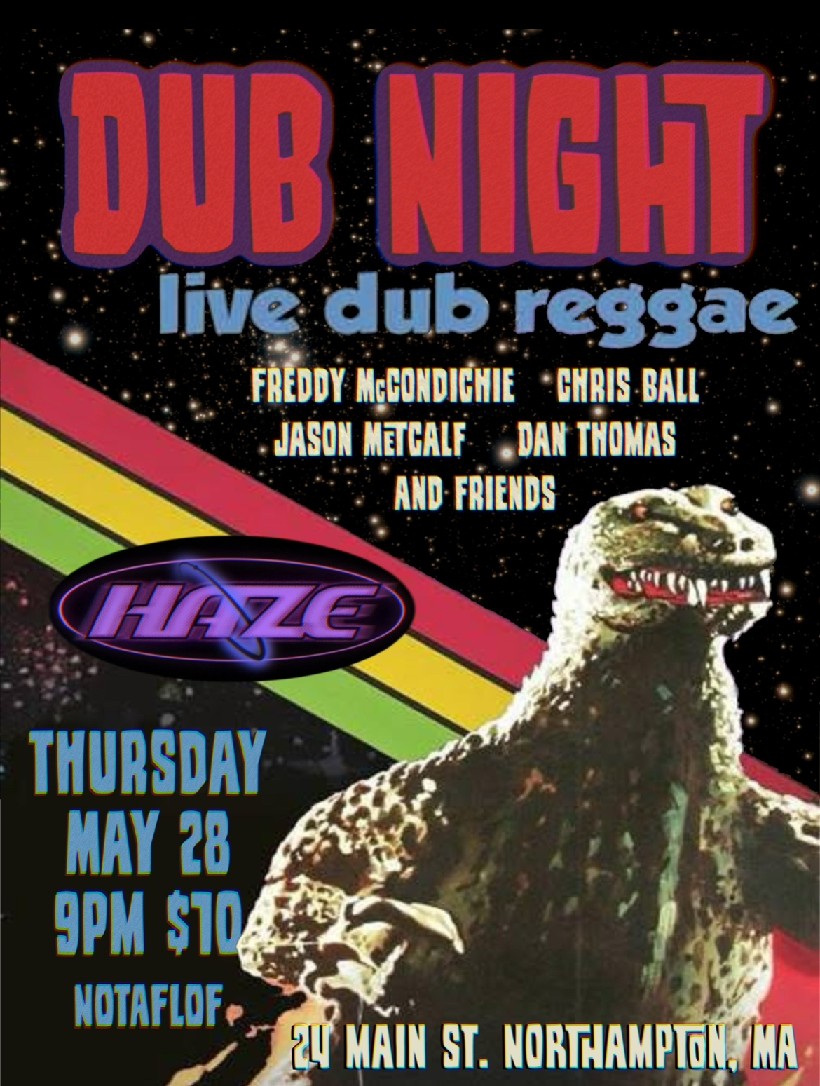 Flyer: live Dub Reggae